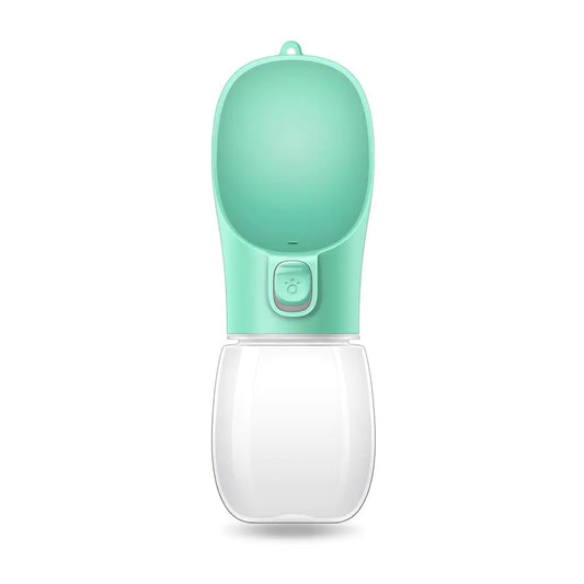 Goodiepet Portabl Bottle | Leak-Proof Dog Water Dispenser for Travel Outdoor (Green 12oz)